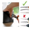 Fiskars Functional Form Clip-Sharp ollóélező, nagy, fekete (1000812)