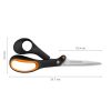 Fiskars ServoCut barkácsolló, nehéz vágásokhoz  21cm (1020224)