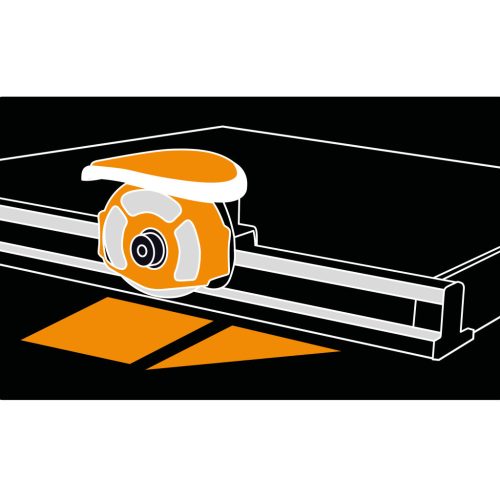 Fiskars Görgős vágóasztal, vonalzó funkcióval (1014651)