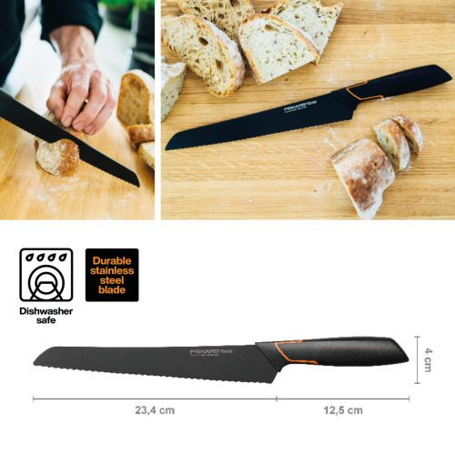 Fiskars Edge kenyérvágó kés (1003093)