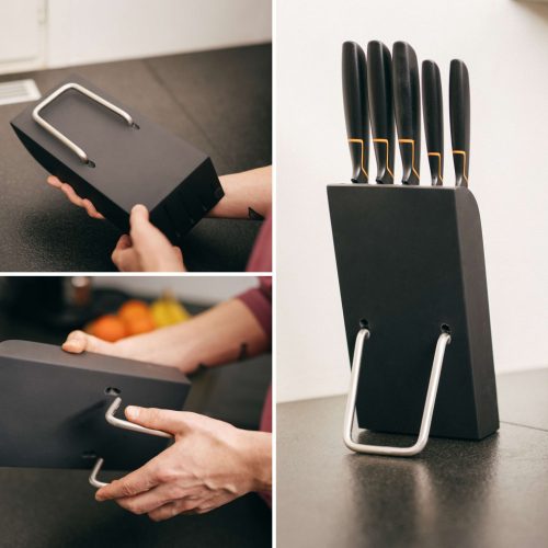 Fiskars Edge késblokk 5 késsel  (1003099)