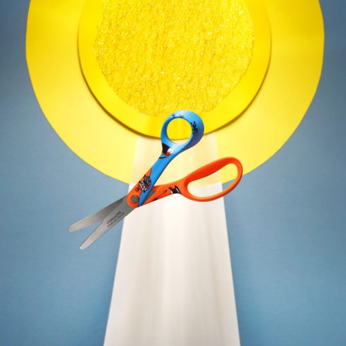 Fiskars Moomin gyerekolló, Little My 13 cm (1003115)