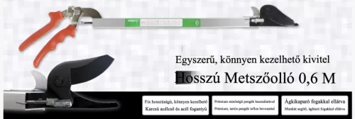 NISHIGAKI metszőolló nyeles 0,6m N-100-0.6