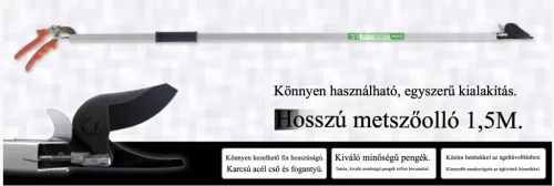 NISHIGAKI metszőolló nyeles 1,5m N-100-1.5