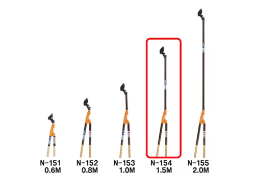 NISHIGAKI ágvágó FUTOMARU 1.5m  N-154 