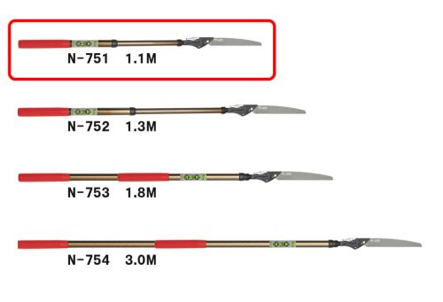 NISHIGAKI ágfűrész teleszkópos 1,1m  N-751