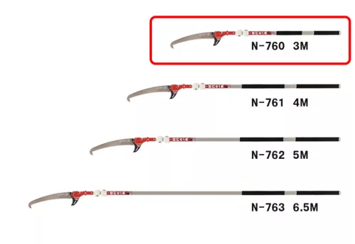 NISHIGAKI ágfűrész teleszkópos 3m  N-760