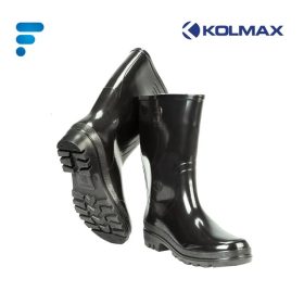 Kolmax /csizma 012 pvc fekete 42/