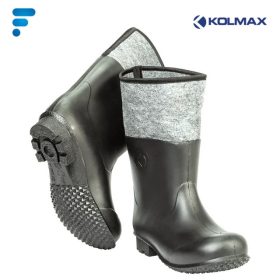 Kolmax /csizma 024D EVA+filc női fekete 39/
