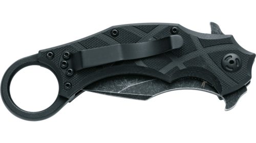 FOX EDGE THE CLAW Zsebkés 9Cr13, G10 fekete