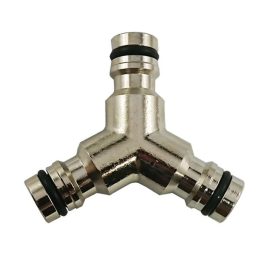 STALCO PERFECT Réz körmös y-elosztó nikkel 