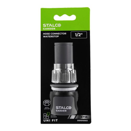 STALCO GARDEN Gyorscsatlakozó stopos 1/2" XTR 