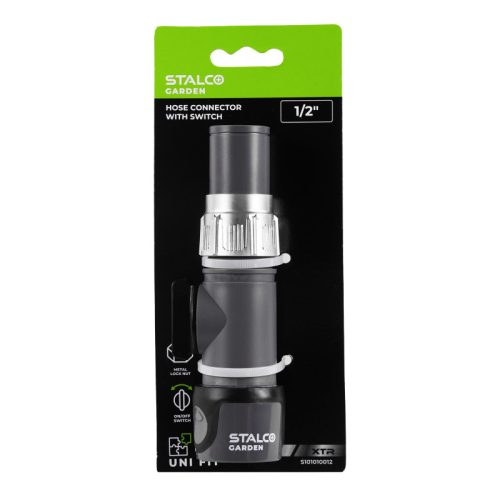 STALCO GARDEN Gyorscsatlakozó szeleppel 1/2" XTR 