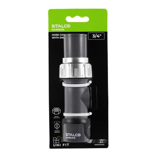 STALCO GARDEN Gyorscsatlakozó szeleppel 3/4" XTR 