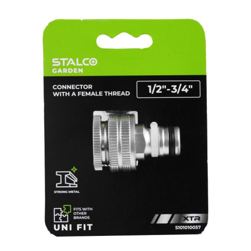 STALCO GARDEN Csatlakozó belső menettel 1/2" - 3/4" XTR 