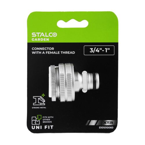 STALCO GARDEN Csatlakozó belső menettel 3/4" - 1" XTR 