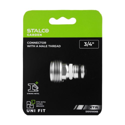 STALCO GARDEN Csatlakozó külső menettel 3/4" XTR 