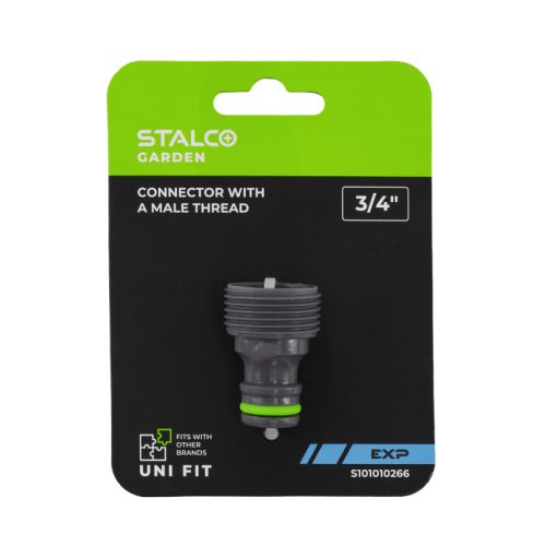 STALCO GARDEN Csatlakozó külső menettel 3/4" EXP 