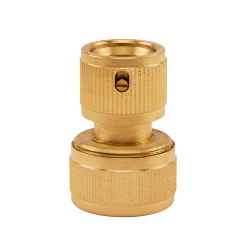 STALCO GARDEN Gyorscsatlakozó stopos 3/4" réz BRS 