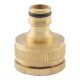 STALCO GARDEN Csatlakozó belső menettel 3/4" - 1" réz BRS 
