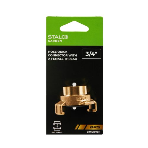 STALCO GARDEN Réz gyorscsatlakozó (körmös) belső menettel 3/4" BRS GK 