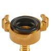 STALCO GARDEN Forgó réz gyorscsatlakozó (körmös) tömlővég 1/2" BRS GK 