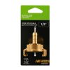 STALCO GARDEN Forgó réz gyorscsatlakozó (körmös) tömlővég 1/2" BRS GK 