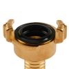 STALCO GARDEN Forgó réz gyorscsatlakozó (körmös) tömlővég 3/4" BRS GK 