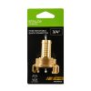 STALCO GARDEN Forgó réz gyorscsatlakozó (körmös) tömlővég 3/4" BRS GK 