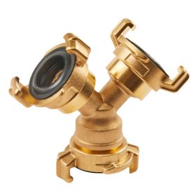 STALCO GARDEN Réz bajonettzáras kettes csatlakozó BRS GK 