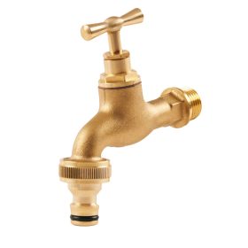 STALCO GARDEN Sárgaréz kerticsap BRS 1/2" - 3/4"