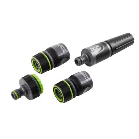 STALCO GARDEN Szórófej 4 részes készlet 1/2" EXP 