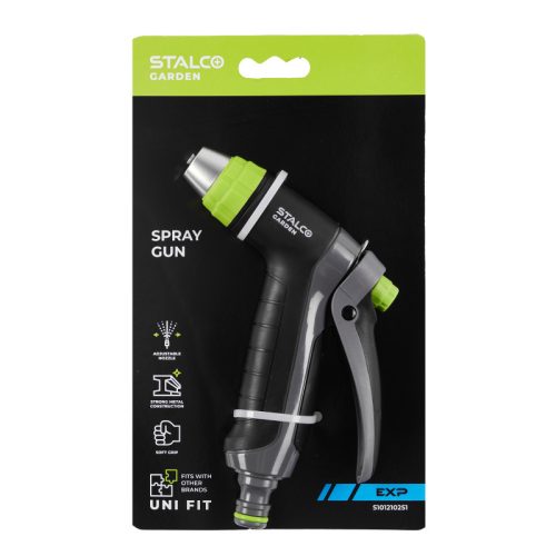 STALCO GARDEN Állítható fém szórópisztoly EXP 
