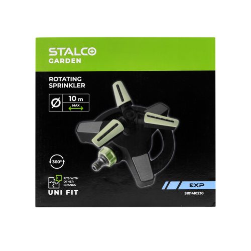 STALCO GARDEN Háromkarú talpas forgó locsoló EXP 