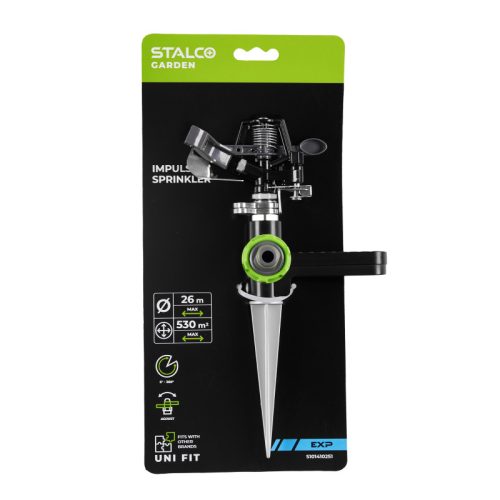 STALCO GARDEN Impulzusos fém sprinkler leszúrható EXP 