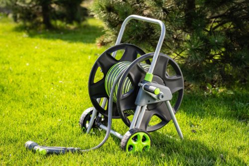 STALCO GARDEN Fém tömlőkocsi 60m tömlőhöz EXP 