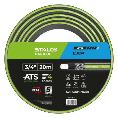 STALCO GARDEN Kerti tömlő ATS 3/4" 20m EXP 