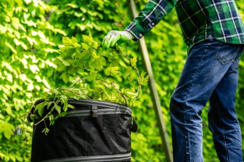 STALCO GARDEN Összecsukható kerti kosár 80l EXP 