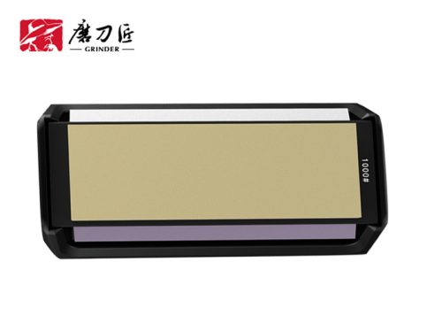 TAIDEA Fenőkő szett, 3 oldalú, #240/1000/3000 + állvány + élszögtartó + tisztítókő