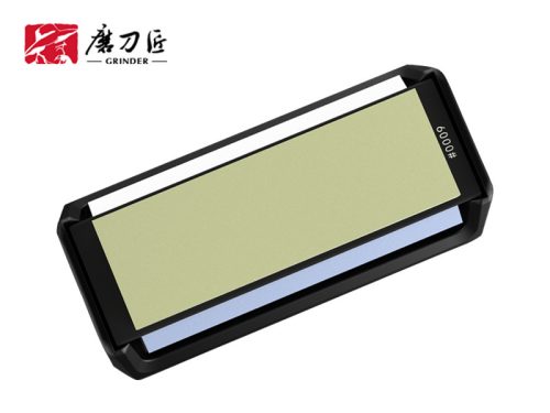 TAIDEA Fenőkő szett, 3 oldalú, #2000/6000/10000 + állvány + élszögtartó + tisztítókő