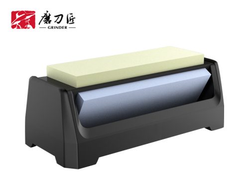 TAIDEA Fenőkő szett, 3 oldalú, #2000/6000/10000 + állvány + élszögtartó + tisztítókő