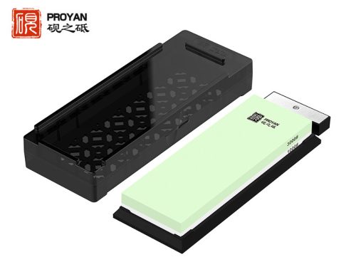 TAIDEA Fenőkő szett, #1000/300 + állvány (tárolódoboz) + gyémánt tisztító