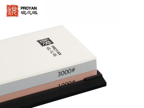 TAIDEA Fenőkő szett, #1000/300 + állvány (tárolódoboz) + gyémánt tisztító