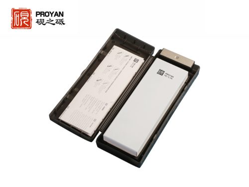 TAIDEA Fenőkő szett, #2000/6000 + állvány (tárolódoboz) + gyémánt tisztító