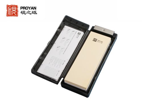 TAIDEA Fenőkő szett, #3000/10000 + állvány (tárolódoboz) + gyémánt tisztító