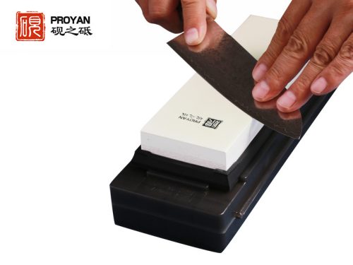 TAIDEA Fenőkő szett, #3000/10000 + állvány (tárolódoboz) + gyémánt tisztító