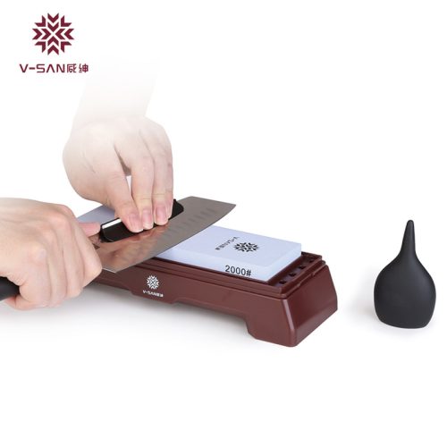 TAIDEA Fenőkő szett, #2000/6000 + állvány + élszögtartó + vízcseppentő